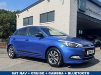 USED 2018 18 HYUNDAI I20 1.2 GO! SE Hatchback 5dr Petrol Manual Euro 6 (84 ps) FULL SERVICE HISTORY -- SAT NAV -- CRUISE -- PARKING CAMERA