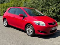 USED 2008 58 TOYOTA AURIS 1.33 VVT-i TR 100 BHP 5DR HATCH BACK (ULEZ OK) RECENT CAMBELT+ULEZ OK+A/C+