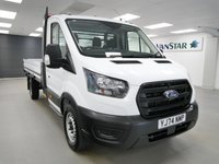 USED 2025 74 FORD TRANSIT 350 RWD 2.0 EBL 130 BHP L3 LONG LEADER EDITION DROPSIDE 2025 YEAR | 1 OWNER | RWD | LOW MILES !