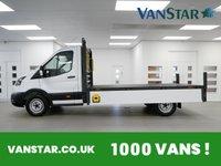 USED 2025 74 FORD TRANSIT 350 RWD 2.0 EBL 130 BHP L3 LONG LEADER EDITION DROPSIDE 2025 YEAR | 1 OWNER | RWD | LOW MILES !