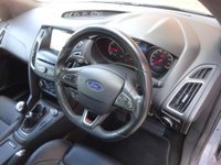 USED 2017 17 FORD FOCUS 2.0 TDCi ST-3 Euro 6 (s/s) 5dr NAV,HTD LEATHER,DAB,ONE OWNER