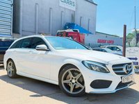 USED 2015 65 MERCEDES-BENZ C CLASS 2.0 C200 AMG Line (Premium) 7G-Tronic+ Euro 6 (s/s) 5dr ULEZ PAN ROOF LOW MILES RARE