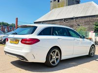 USED 2015 65 MERCEDES-BENZ C CLASS 2.0 C200 AMG Line (Premium) 7G-Tronic+ Euro 6 (s/s) 5dr ULEZ PAN ROOF LOW MILES RARE
