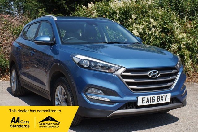 View our Hyundai Tucson 1.7 CRDi Blue Drive SE Nav SUV 5dr Diesel Manual Euro 6 (s/s) (116 ps)
