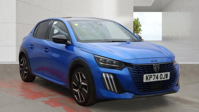 2024 74 PEUGEOT 208 1.2 PureTech GT Hatchback 5dr Petrol Manual Euro 6 (s/s) (100 ps) 2 KEYS+BLUETOOTH+1 OWNER FROM NEW+HALF LEATHER SEATS+PRIVACY GLASS+CLIMATE+MEDIA+APPS+ALLOYS+CRUISE+PARKING SENSORS+HPI CLEAR
