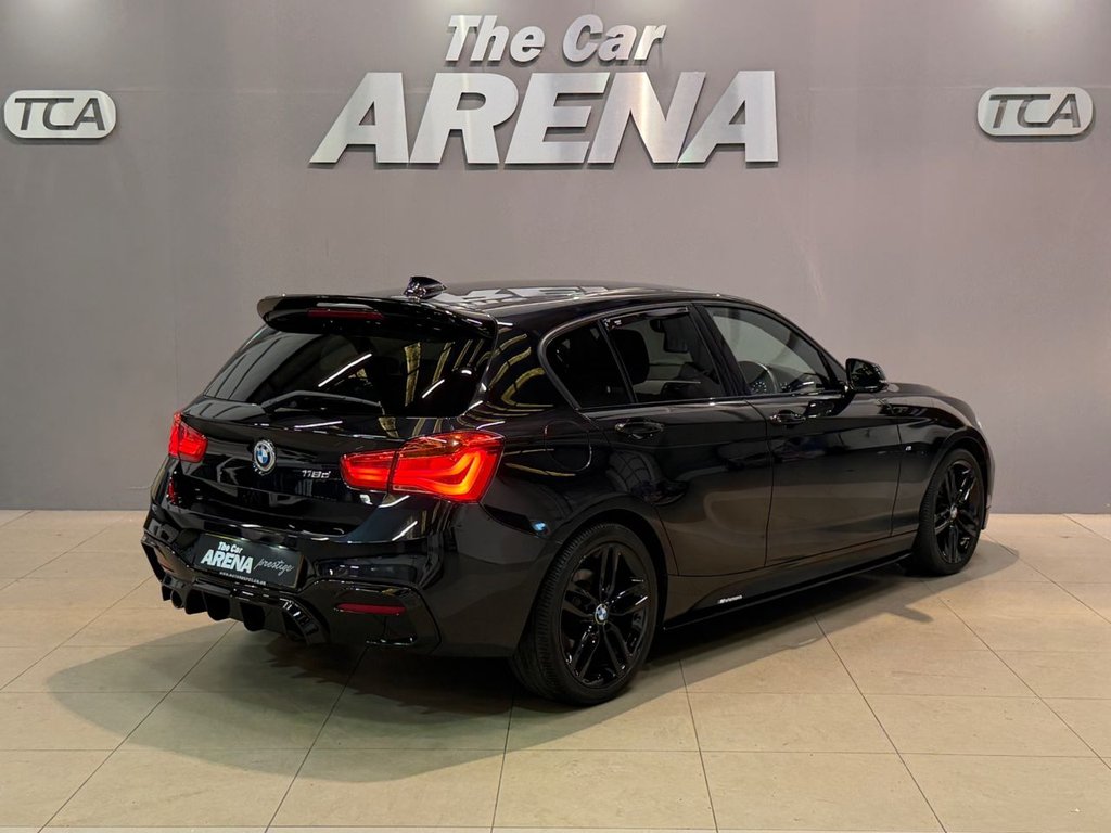 USED 2018 68 BMW 1 SERIES 2.0 118d M Sport Hatchback 5dr Diesel Auto Euro 6 (s/s) (150 ps) 