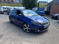 USED 2016 16 PEUGEOT 308 SW 2.0 BlueHDi GT Line EAT Euro 6 (s/s) 5dr AUTO!!FSH, Bluetooth, Â£20 tax!