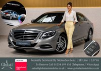 USED 2015 15 MERCEDES-BENZ S-CLASS 3.0 S350L V6 BlueTEC SE Line Saloon 4dr Diesel G-Tronic+ Euro 6 (s/s) (258 ps) JUST BEEN SERVICED BY MERCEDES