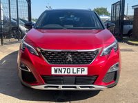 USED 2020 70 PEUGEOT 3008 1.6 13.2kWh GT SUV 5 Door Petrol Automatic Red Plug-in Hybrid e-EAT 4WD Euro 6 1 Former Keeper APPLE CAR PLAY+BLUETOOTH+SENSORS