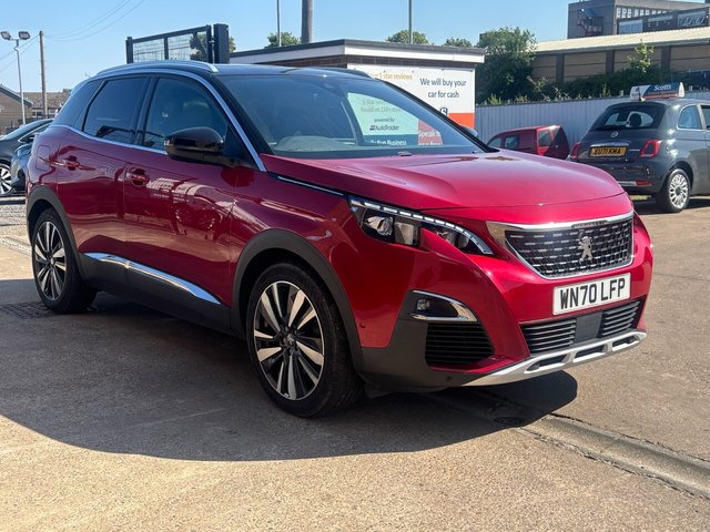 View our Peugeot 3008 1.6 13.2kWh GT SUV 5 Door Petrol Automatic Red Plug-in Hybrid e-EAT 4WD Euro 6 1 Former Keeper