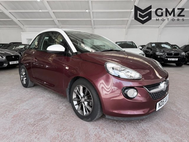 View our Vauxhall Adam 1.2i JAM Hatchback 3dr Petrol Manual Euro 6 (70 ps)