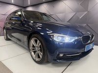 USED 2016 65 BMW 3 SERIES 2.0 320i Sport Touring 5dr Petrol Auto Euro 6 (s/s) (184 ps) NAV|HEATEDSEAT|CRUISE|SPORTSTRANSMISSION|LEATHER|HEATEDSTEERINGWHEEL|MEDITERRANEAN BLUE|