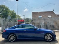 USED 2018 18 MERCEDES-BENZ C CLASS 2.1 C250d AMG Line (Premium Plus) Coupe 2dr Diesel G-Tronic+ Euro 6 (s/s) (204 ps) 