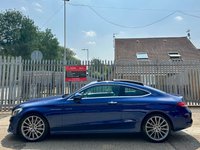 USED 2018 18 MERCEDES-BENZ C CLASS 2.1 C250d AMG Line (Premium Plus) Coupe 2dr Diesel G-Tronic+ Euro 6 (s/s) (204 ps) 