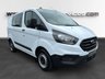 USED 2024 73 FORD TRANSIT CUSTOM 2.0 300 EcoBlue Leader Crew Van Double Cab 5dr Diesel Manual L1 H1 Euro 6 (s/s) (105 ps) 
