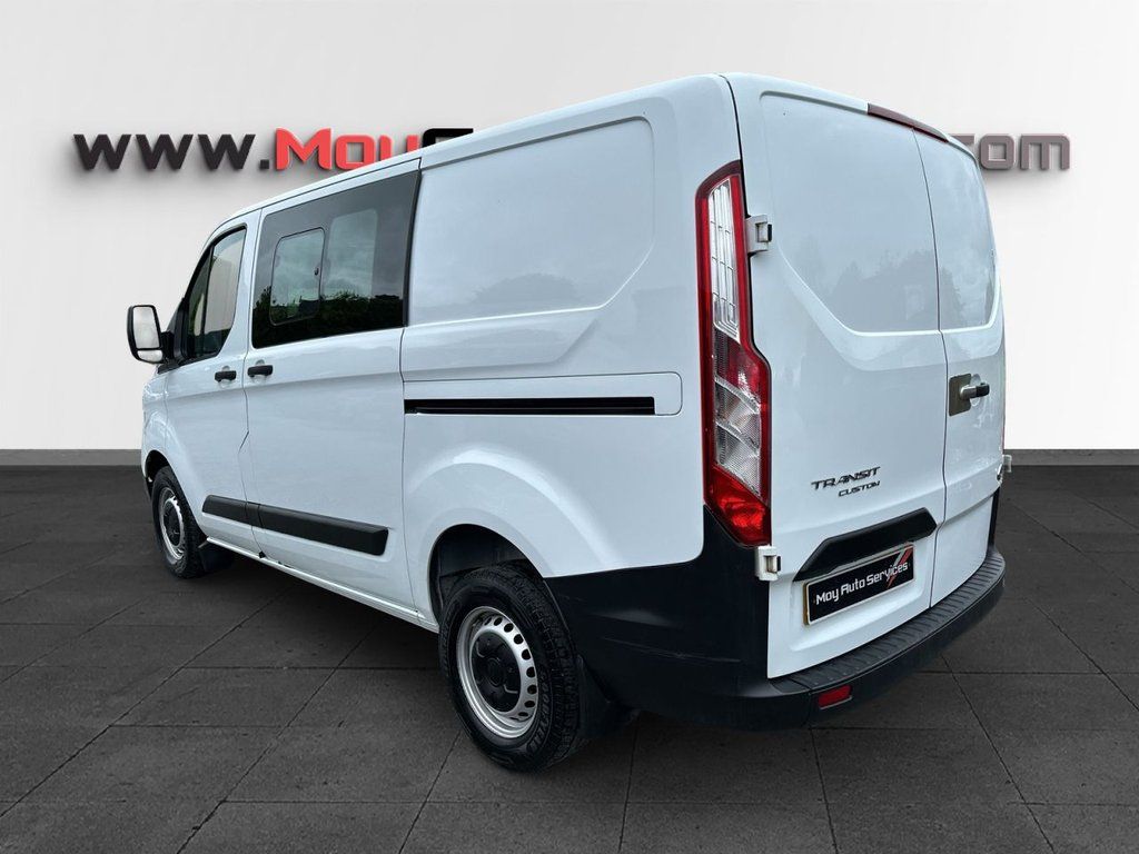 2024 FORD TRANSIT CUSTOM 2.0 300 EcoBlue Leader Crew Van Double Cab 5dr Diesel Manual L1 H1 Euro 6 ( - vehicle photo 5 for sale on PureCar
