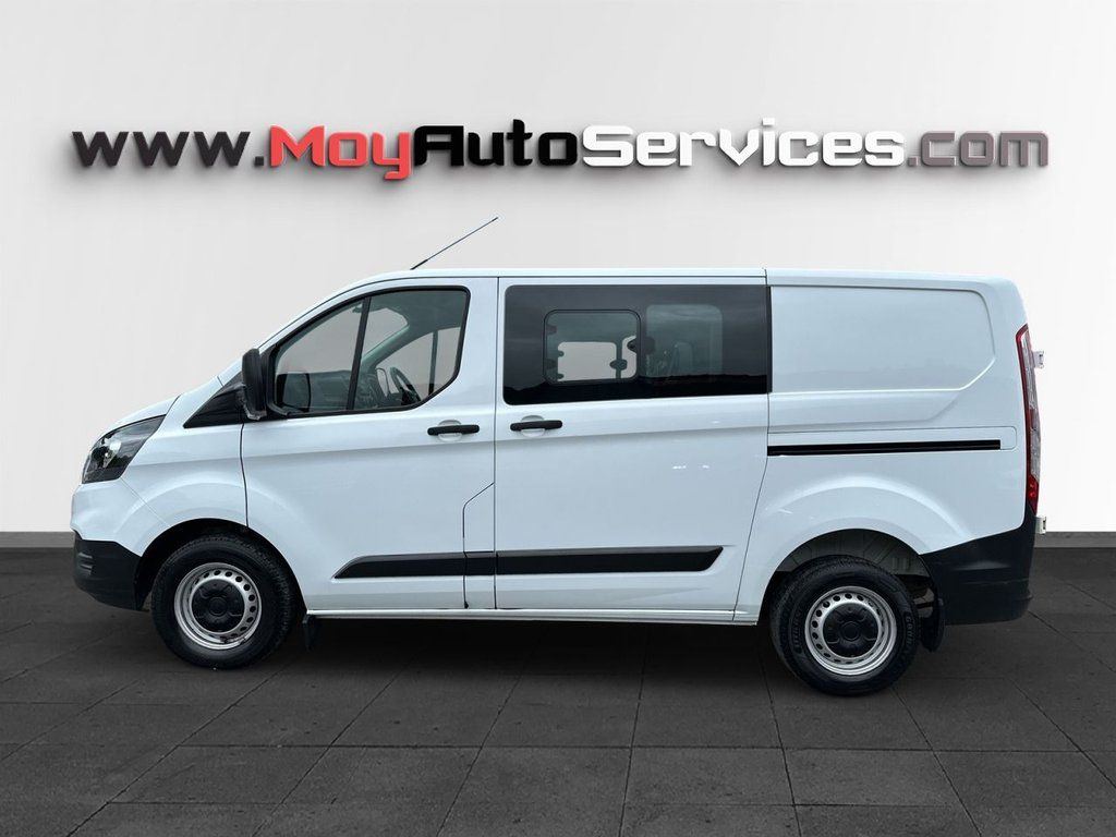 2024 FORD TRANSIT CUSTOM 2.0 300 EcoBlue Leader Crew Van Double Cab 5dr Diesel Manual L1 H1 Euro 6 ( - vehicle photo 4 for sale on PureCar
