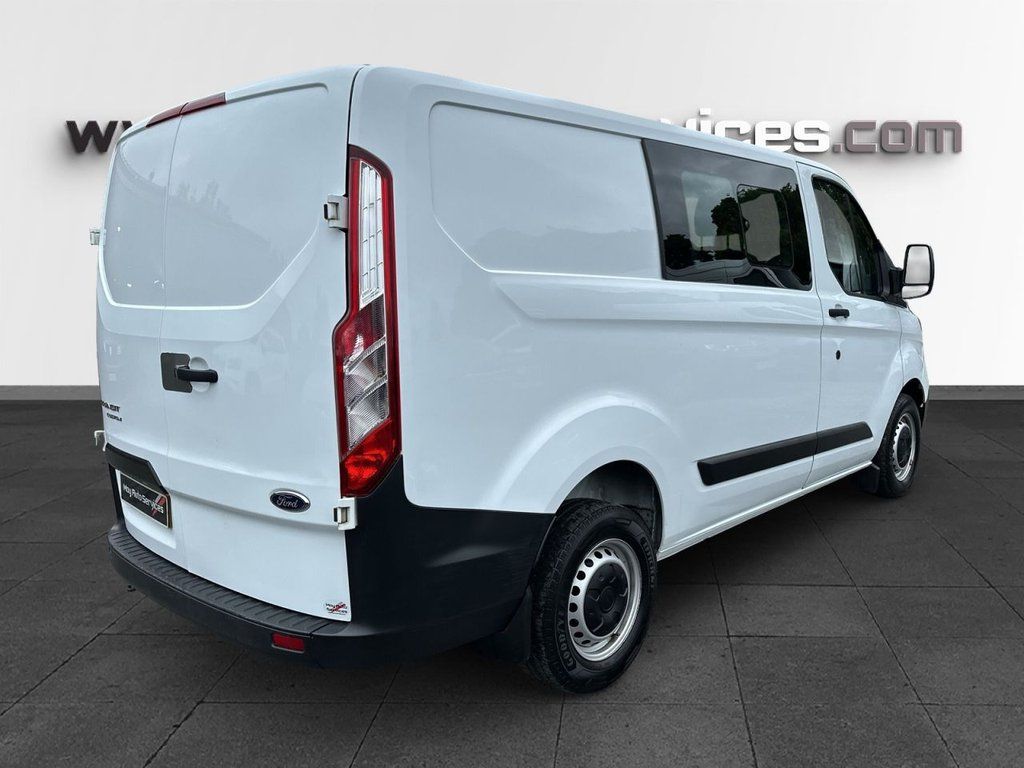 2024 FORD TRANSIT CUSTOM 2.0 300 EcoBlue Leader Crew Van Double Cab 5dr Diesel Manual L1 H1 Euro 6 ( - vehicle photo 3 for sale on PureCar