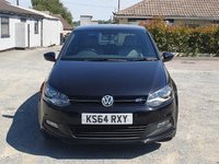 USED 2015 64 VOLKSWAGEN POLO 1.4 TSI BlueMotion Tech ACT BlueGT Hatchback 5dr Petrol Manual Euro 6 (s/s) (150 ps) MOT UNTIL JUNE 27
