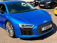 USED 2016 N AUDI R8 5.2 FSI V10 Coupe 2dr Petrol S Tronic Quattro Euro 6 (540 ps) **�&pound;22,000 of Spec - Bucket Seats - Ara Crystal Blue** 