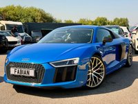 USED 2016 N AUDI R8 5.2 FSI V10 Coupe 2dr Petrol S Tronic Quattro Euro 6 (540 ps) **�&pound;22,000 of Spec - Bucket Seats - Ara Crystal Blue** 