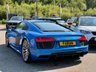 USED 2016 N AUDI R8 5.2 FSI V10 Coupe 2dr Petrol S Tronic Quattro Euro 6 (540 ps) **�&pound;22,000 of Spec - Bucket Seats - Ara Crystal Blue** 
