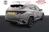 USED 2024 24 HYUNDAI TUCSON 1.6 T-GDi N Line 5dr Auto (SAT NAV, HALF LEATHER) 