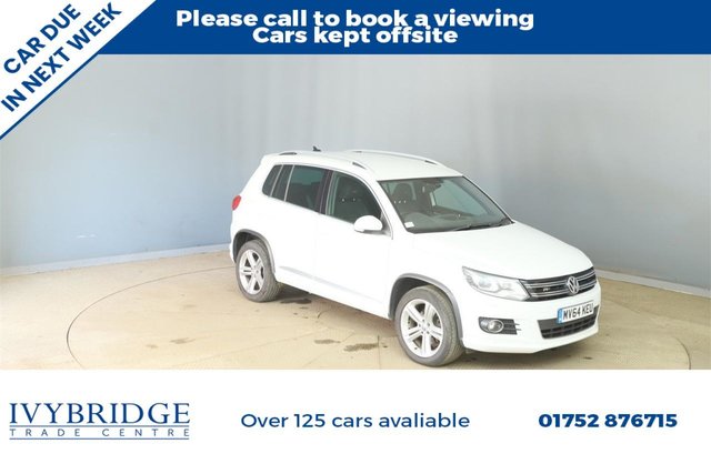 2015 VOLKSWAGEN TIGUAN 2.0 TDI BlueMotion Tech R-Line SUV 5dr Diesel Manual 4WD Euro 5 (s/s) (Nav) (140 ps) £7695.00