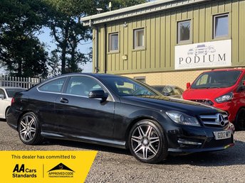 2012 MERCEDES-BENZ C CLASS 1.8 C250 BlueEfficiency AMG Sport Plus G-Tronic+ Euro 5 (s/s) 2dr &pound;6990.00