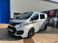 USED 2018 18 FORD TRANSIT CUSTOM 2.0 TDCi 290 Limited Combi Van 6dr Diesel Manual L1 H1 (157 g/km, 168 bhp) MS-RT ONLY 52K WETBELT CHANGED