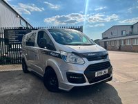 USED 2018 18 FORD TRANSIT CUSTOM 2.0 TDCi 290 Limited Combi Van 6dr Diesel Manual L1 H1 (157 g/km, 168 bhp) MS-RT ONLY 52K WETBELT CHANGED
