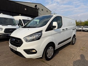 2021 FORD TRANSIT CUSTOM 2.0 TDCI T320 TREND ECOBLUE L1 H1 SWB LOW ROOF. 130BHP. AC. SENSORS. FINANCE. PX &pound;8990.00