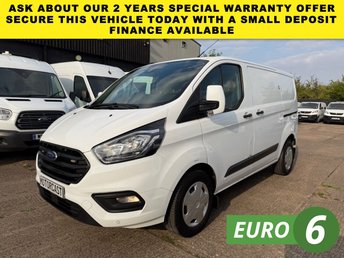 2021 FORD TRANSIT CUSTOM 2.0 TDCI T320 TREND ECOBLUE L1 H1 SWB LOW ROOF. 130BHP. AC. SENSORS. FINANCE. PX £8990.00