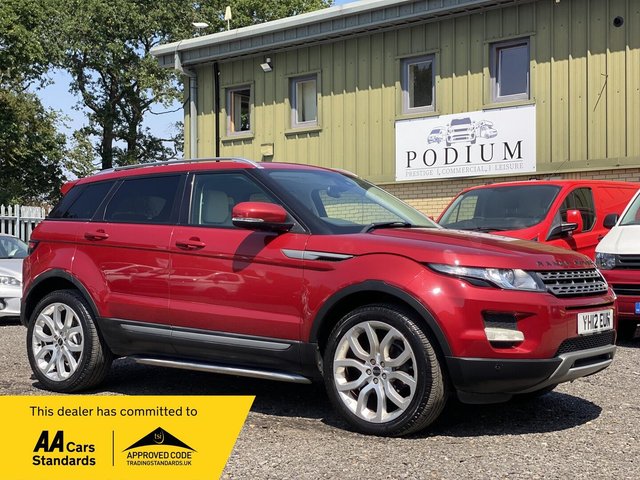 View our LAND ROVER RANGE ROVER EVOQUE