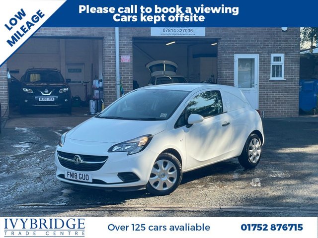 2018 VAUXHALL CORSA VAN 1.3 CDTi ecoFLEX Car Derived Van 3dr Diesel Manual FWD L1 H1 (s/s) Start/Stop (94 g/km, 94 bhp) &pound;7694.00