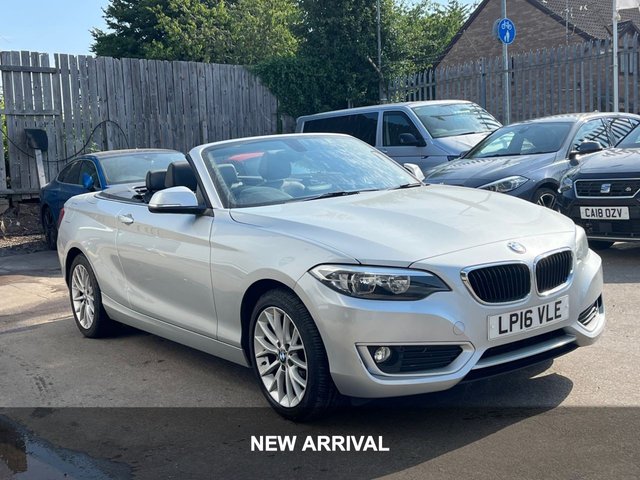 View our BMW 2 Series 1.5 218i SE Convertible 2dr Petrol Manual Euro 6 (s/s) (136 ps)
