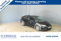 USED 2012 62 HONDA CIVIC 1.8 i-VTEC ES Hatchback 5dr Petrol Manual Euro 5 (s/s) (142 ps) ONLY 2 OWNER+NEW MOT ON SALE
