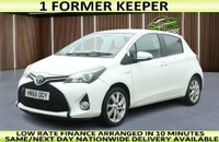 USED 2016 66 TOYOTA YARIS 1.5 VVT-h Excel Hatchback 5dr Petrol Hybrid E-CVT Euro 6 (15in Alloy) (101 ps) ++ 1 FORMER KEEPER++