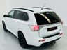 USED 2014 14 MITSUBISHI OUTLANDER 2.0h 12kWh GX4h SUV 5dr Petrol Plug-in Hybrid CVT 4WD Euro 5 (s/s) (200 ps) White with Black leather Interior | Glass Sunroof | Heated Seats | Privacy Glass | Service History