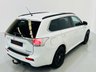 USED 2014 14 MITSUBISHI OUTLANDER 2.0h 12kWh GX4h SUV 5dr Petrol Plug-in Hybrid CVT 4WD Euro 5 (s/s) (200 ps) White with Black leather Interior | Glass Sunroof | Heated Seats | Privacy Glass | Service History