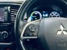 USED 2014 14 MITSUBISHI OUTLANDER 2.0h 12kWh GX4h SUV 5dr Petrol Plug-in Hybrid CVT 4WD Euro 5 (s/s) (200 ps) White with Black leather Interior | Glass Sunroof | Heated Seats | Privacy Glass | Service History