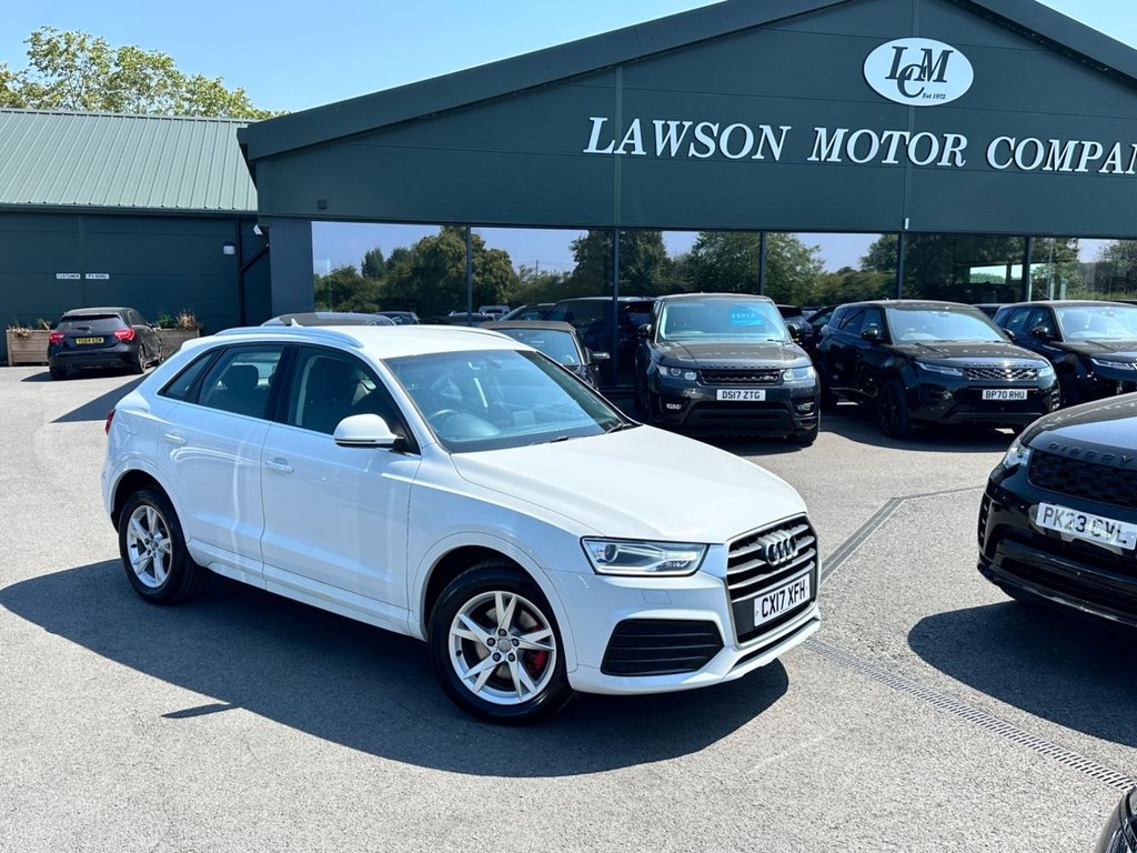 USED 2017 17 AUDI Q3 1.4 TFSI CoD Sport SUV 5dr Petrol S Tronic Euro 6 (s/s) (150 ps) 