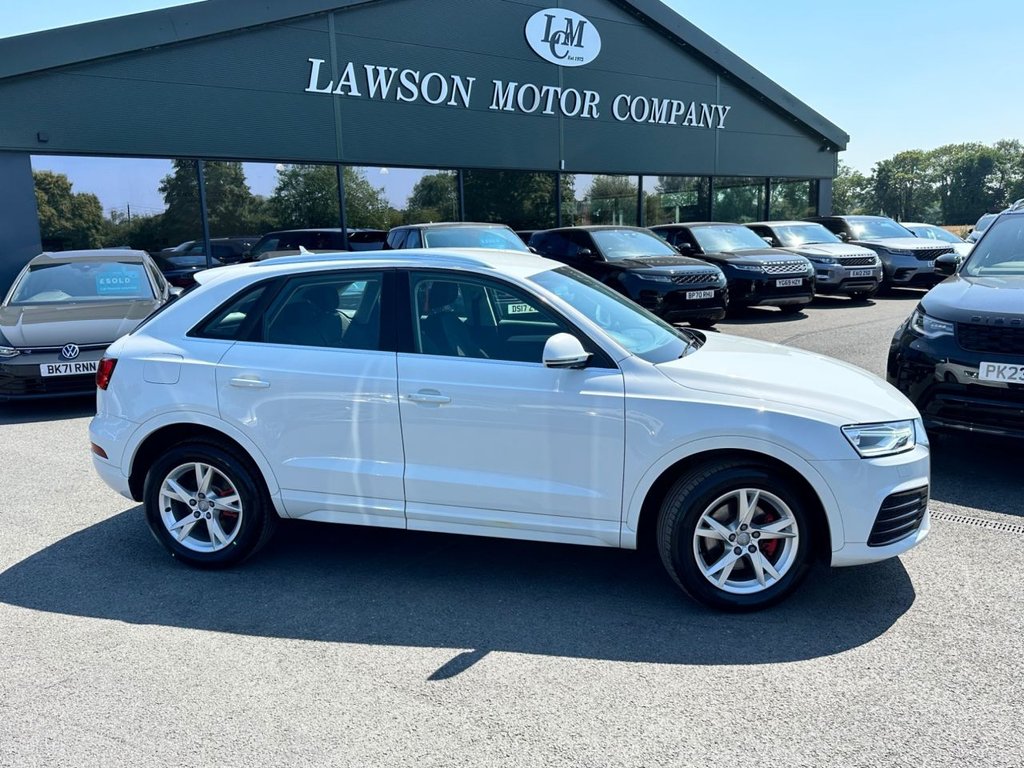 USED 2017 17 AUDI Q3 1.4 TFSI CoD Sport SUV 5dr Petrol S Tronic Euro 6 (s/s) (150 ps) 