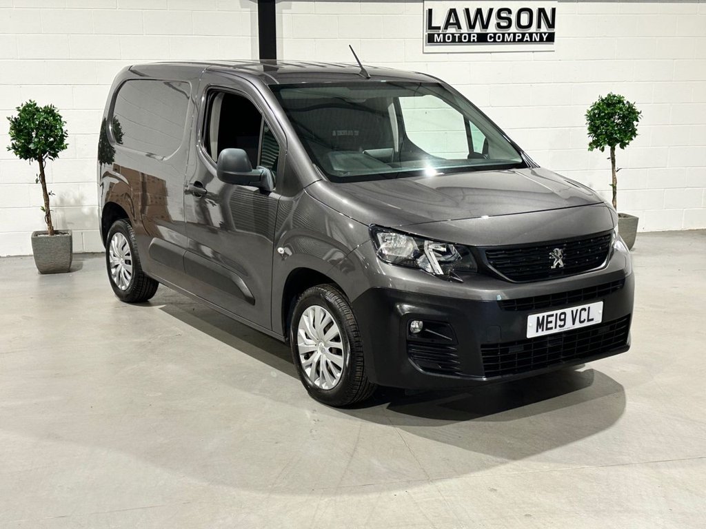 USED 2019 19 PEUGEOT PARTNER 1.6 BlueHDi 1000 Professional Standard Panel Van 5dr Diesel Manual SWB Euro 6 (s/s) (100 bhp) 