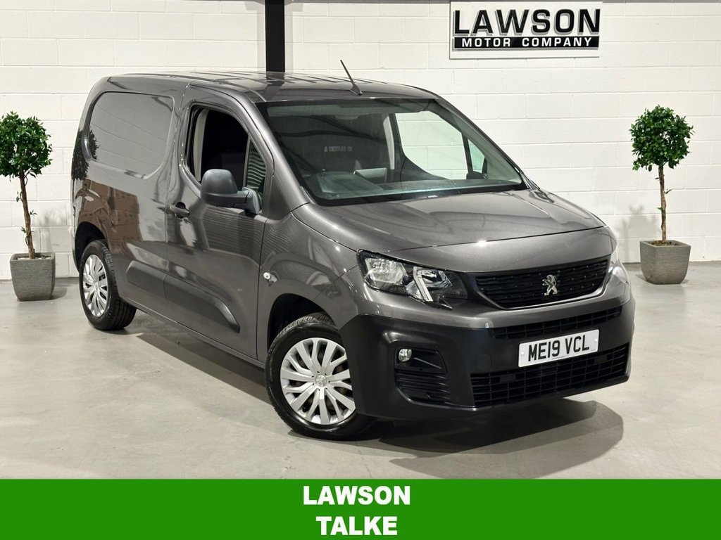 USED 2019 19 PEUGEOT PARTNER 1.6 BlueHDi 1000 Professional Standard Panel Van 5dr Diesel Manual SWB Euro 6 (s/s) (100 bhp) 