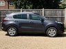 USED 2018 18 KIA SPORTAGE 1.6 Sportage 2 ISG 5dr Long MOT Sat Nav Parking Camer