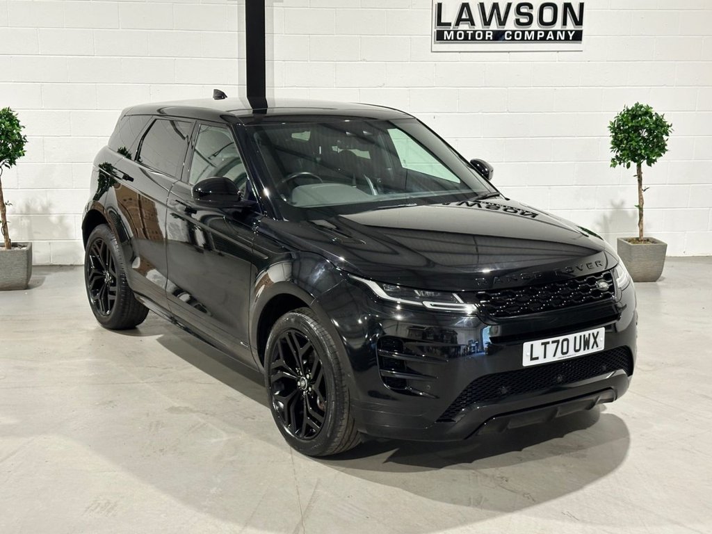 USED 2020 70 LAND ROVER RANGE ROVER EVOQUE 2.0 D180 MHEV R-Dynamic SE SUV 5dr Diesel Auto 4WD Euro 6 (s/s) (180 ps) 