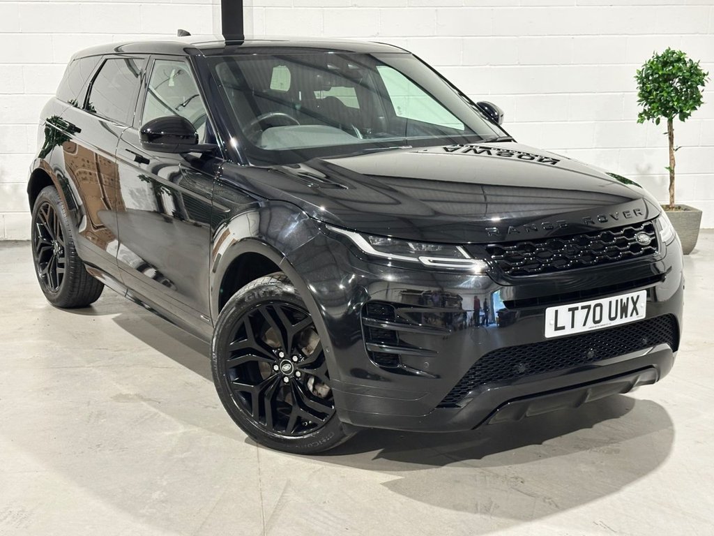 USED 2020 70 LAND ROVER RANGE ROVER EVOQUE 2.0 D180 MHEV R-Dynamic SE SUV 5dr Diesel Auto 4WD Euro 6 (s/s) (180 ps) 