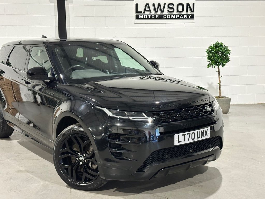 USED 2020 70 LAND ROVER RANGE ROVER EVOQUE 2.0 D180 MHEV R-Dynamic SE SUV 5dr Diesel Auto 4WD Euro 6 (s/s) (180 ps) 