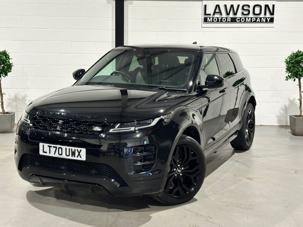 USED 2020 70 LAND ROVER RANGE ROVER EVOQUE 2.0 D180 MHEV R-Dynamic SE SUV 5dr Diesel Auto 4WD Euro 6 (s/s) (180 ps) 